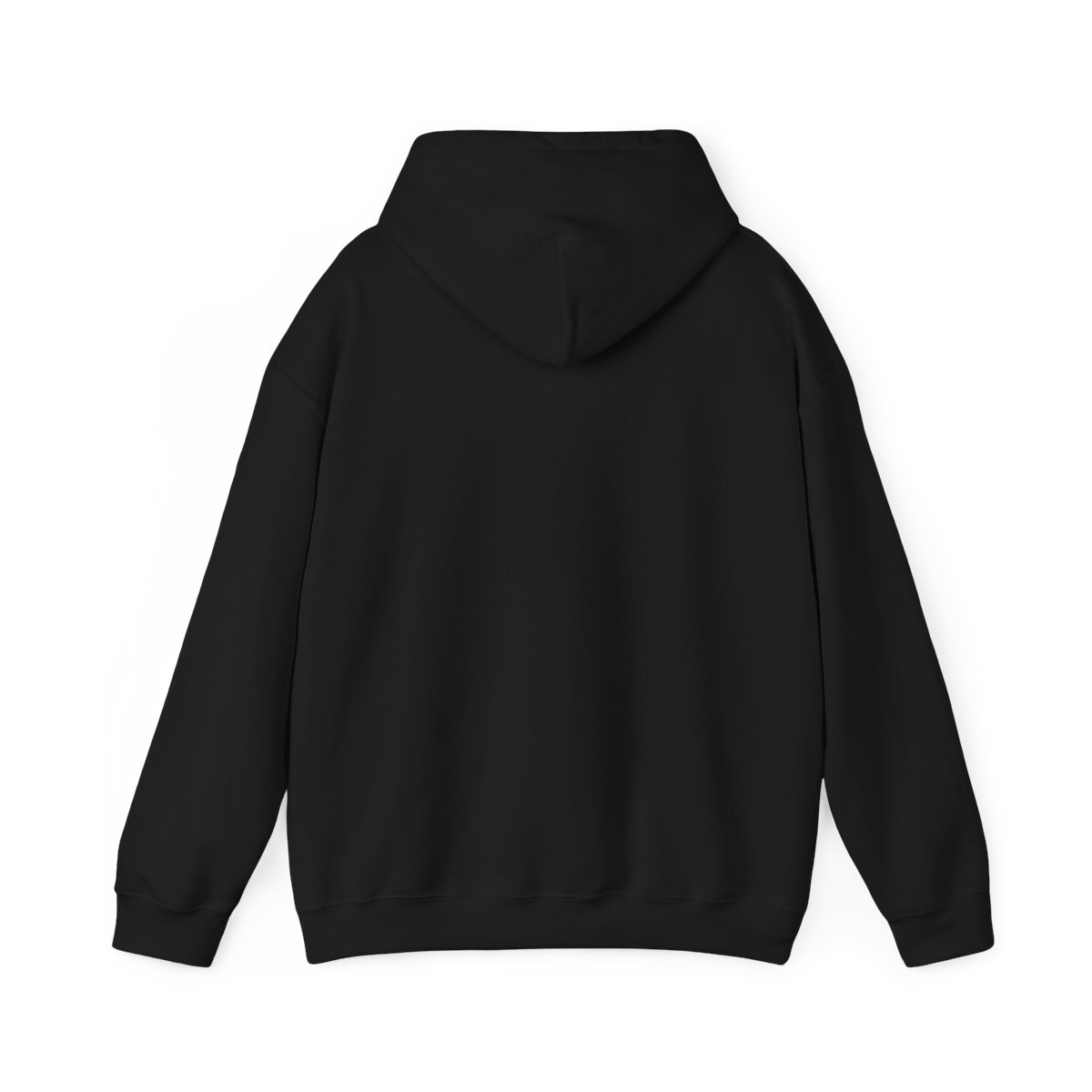 A beige hoodie with a green text print on the back that reads "I don't think momtok will survive this". - alternate angle 1, merchandise
