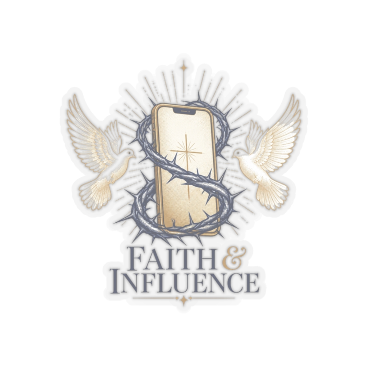 The Secret Lives of Mormon Wives "Faith & Influence" Sticker