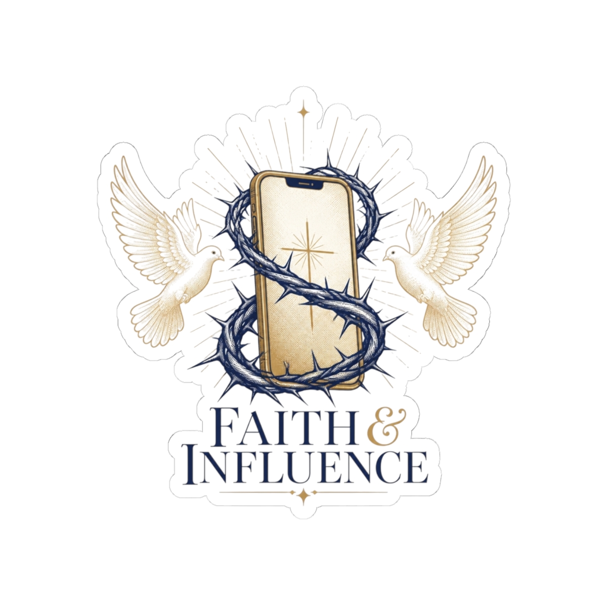 The Secret Lives of Mormon Wives "Faith & Influence" Sticker